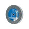 Pferd Unitized Wheel, 3SF, Fine, 3"x1/2"x1/4 48312 - alternate 1